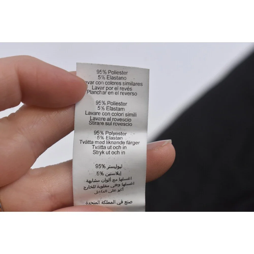 PRETTYLITTLETHING Catsuit Womens 16 Plus Black Sheer Animal Print Long Sleeve - Picture 8 of 10